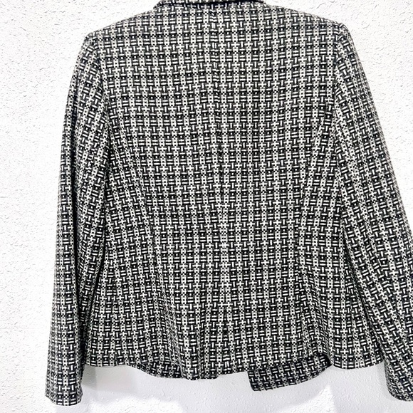 Alex Marie houndstooth  wool-blend peacoat 4 - Picture 8 of 9